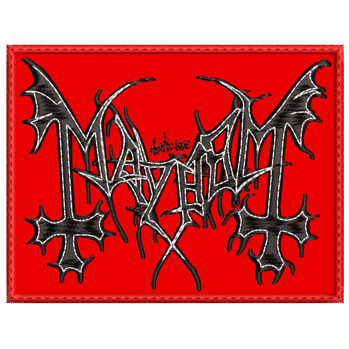 Parche Bordado MAYHEM Black Metal