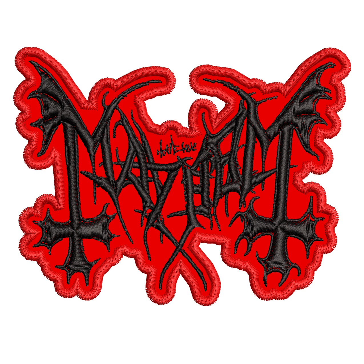 Parche Bordado MAYHEM Black Metal