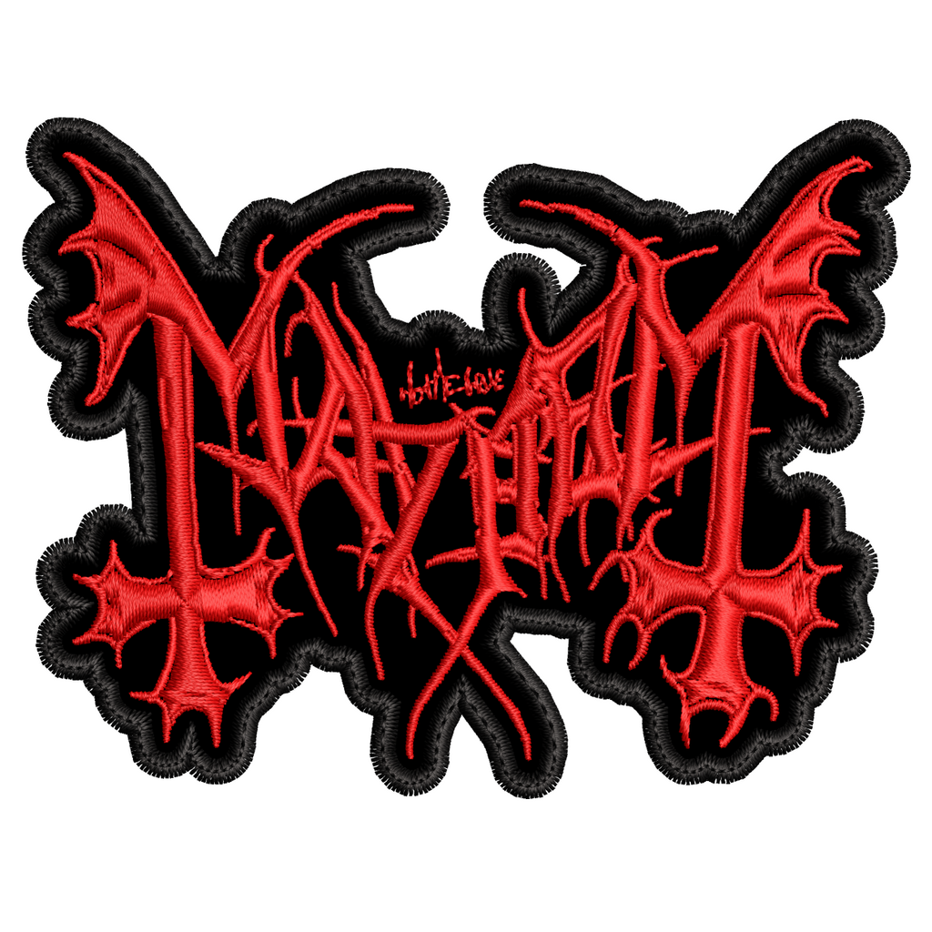 Parche Bordado MAYHEM Black Metal