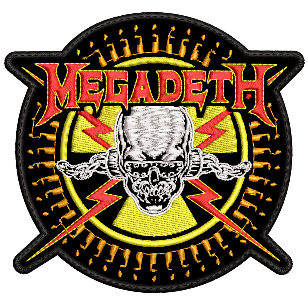 Parche Bordado MEGADETH Thrash Metal