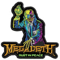Espaldera Bordada MEGADETH Heavy Metal