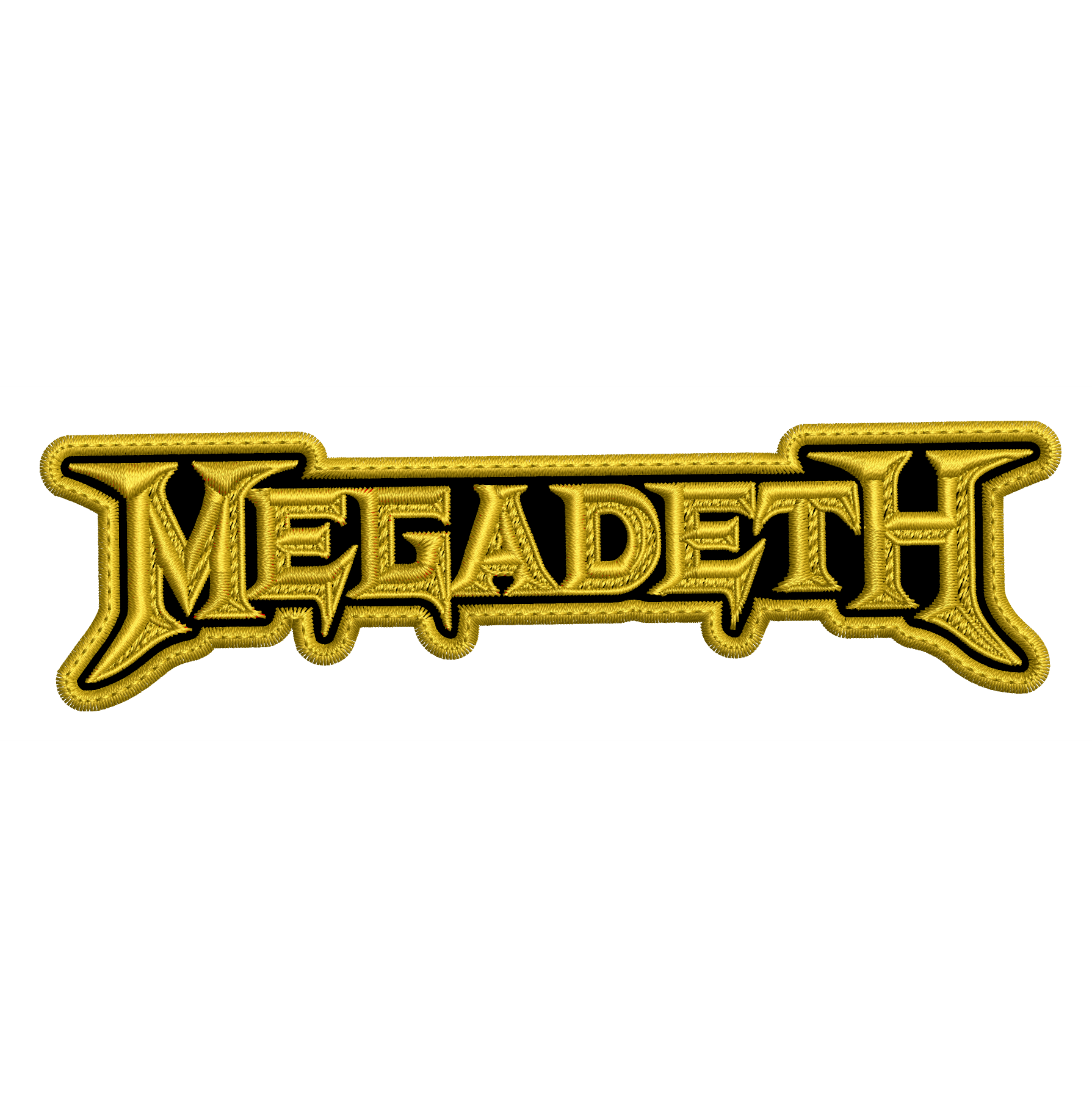 Parche Bordado MEGADETH Thrash Metal