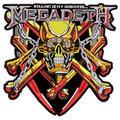 Espaldera Bordada MEGADETH Thrash Metal