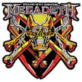 Espaldera Bordada MEGADETH Thrash Metal