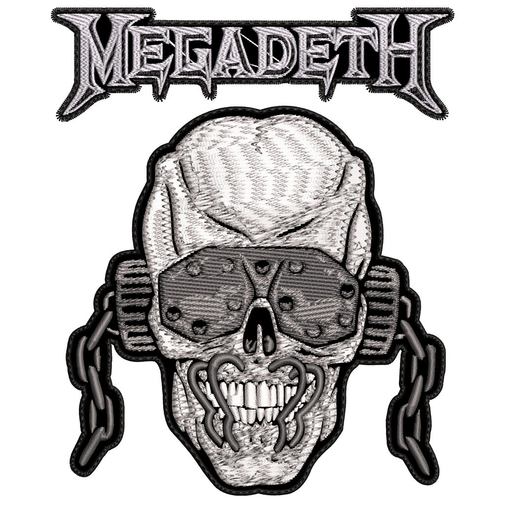 Espaldera Bordada MEGADETH Thrash Metal