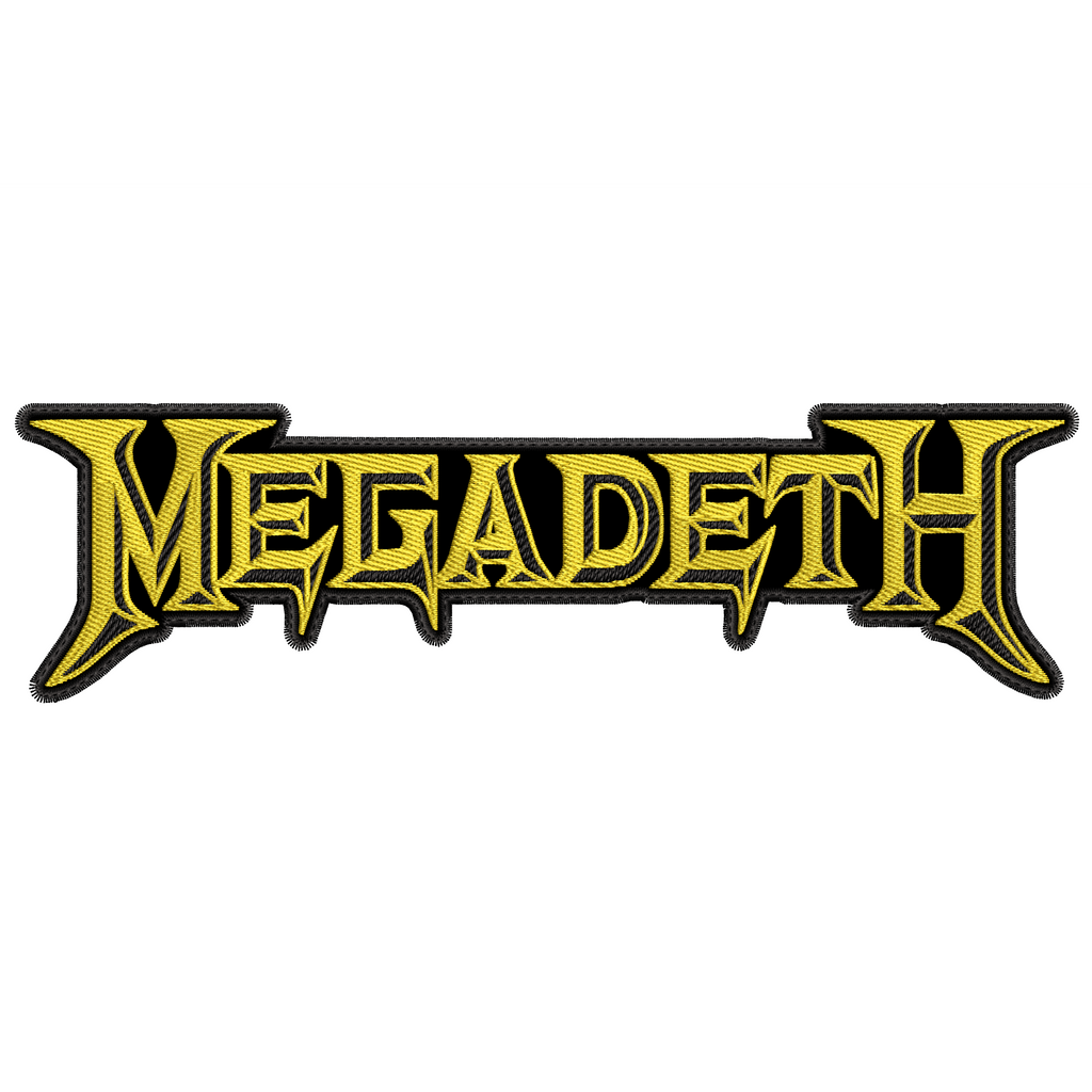 Parche Bordado Mini MEGADETH Thrash Metal