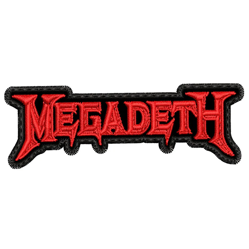 Parche Bordado Mini MEGADETH Thrash Metal