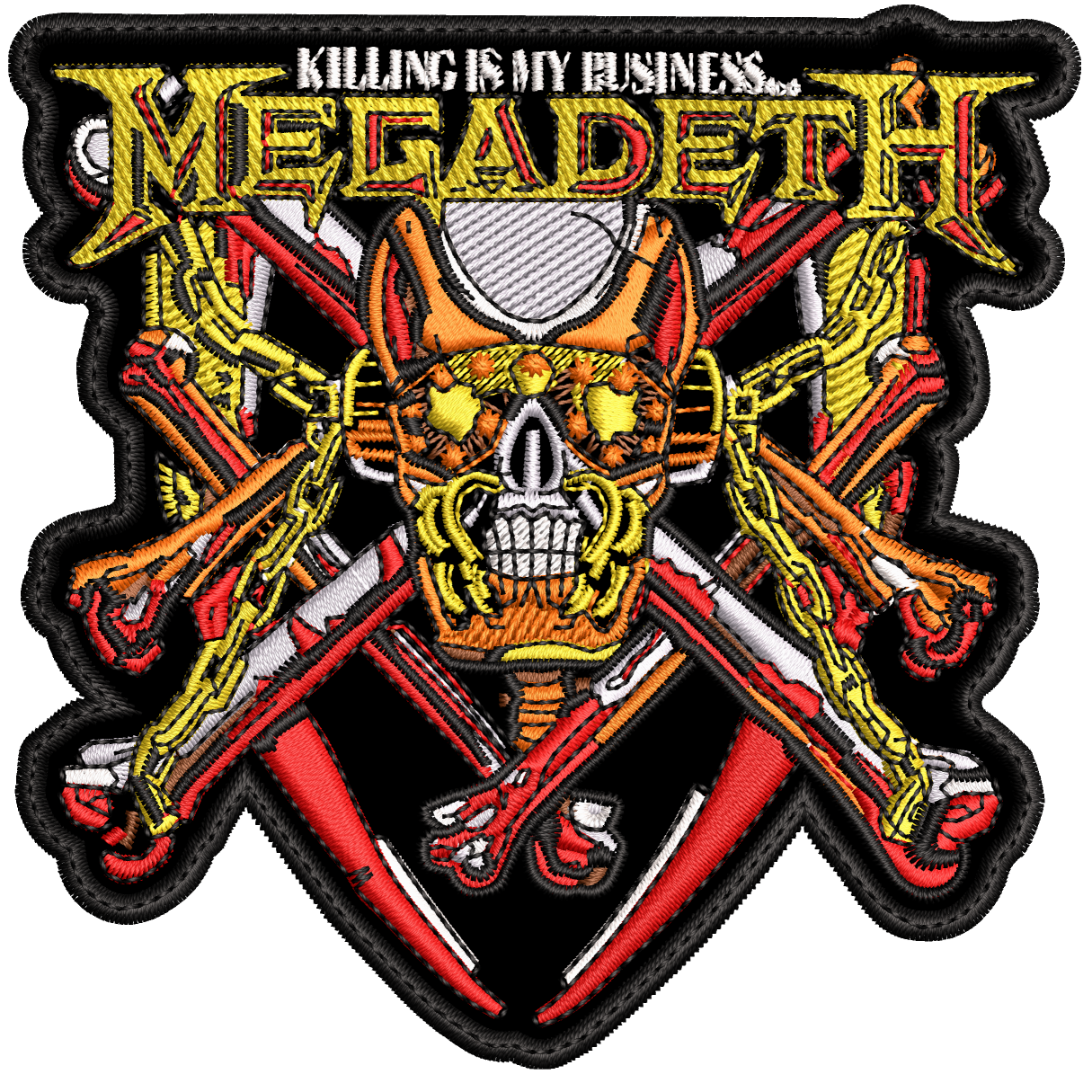 Parche Bordado MEGADETH Thrash Metal