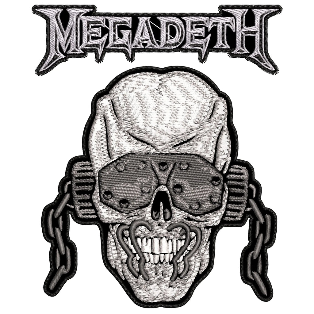 Espaldera Bordada MEGADETH Thrash Metal