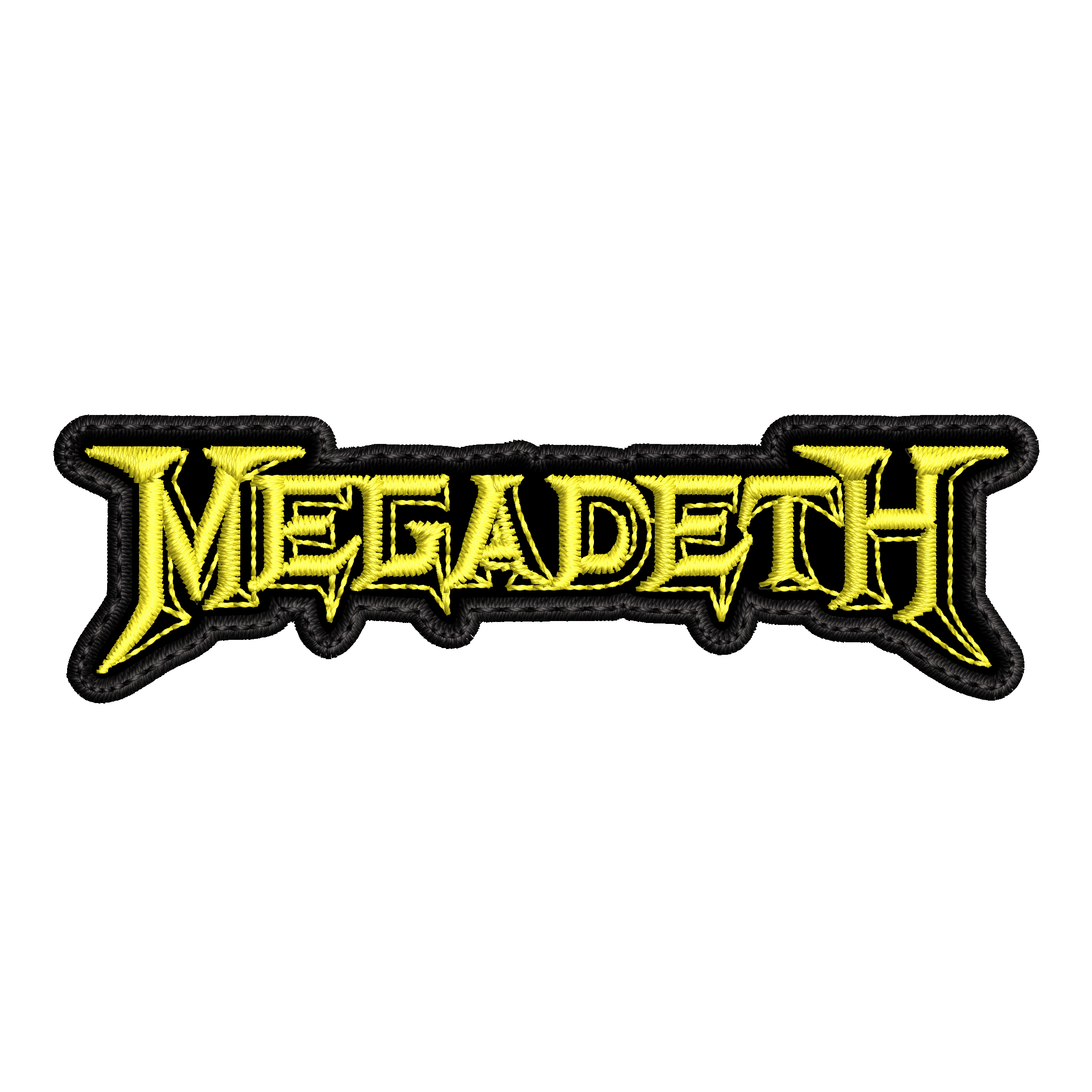 Parche Bordado Mini MEGADETH Thrash Metal