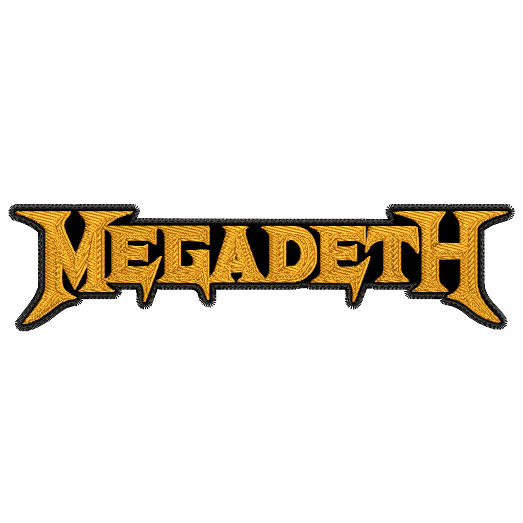 Espaldera Bordada MEGADETH Thrash Metal