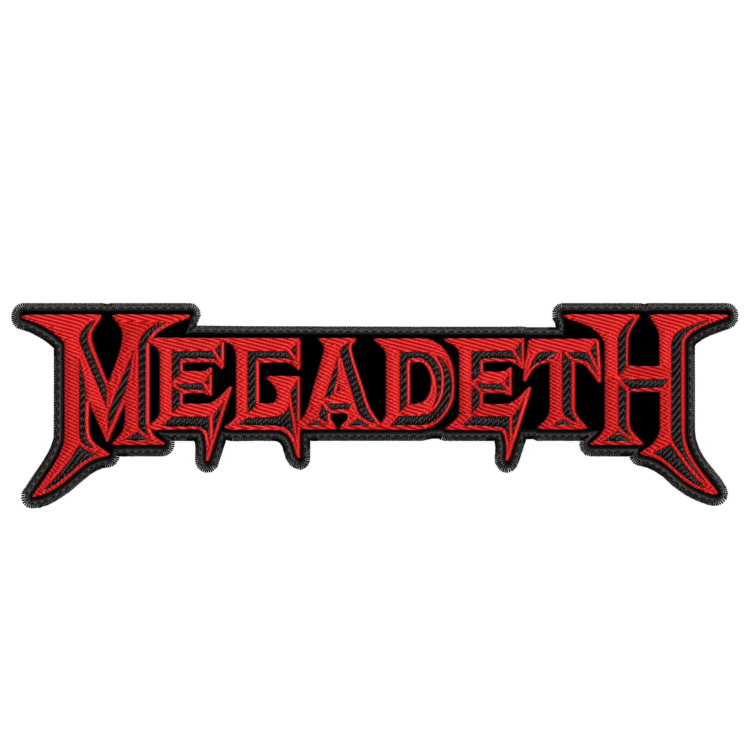Espaldera Bordada MEGADETH Thrash Metal