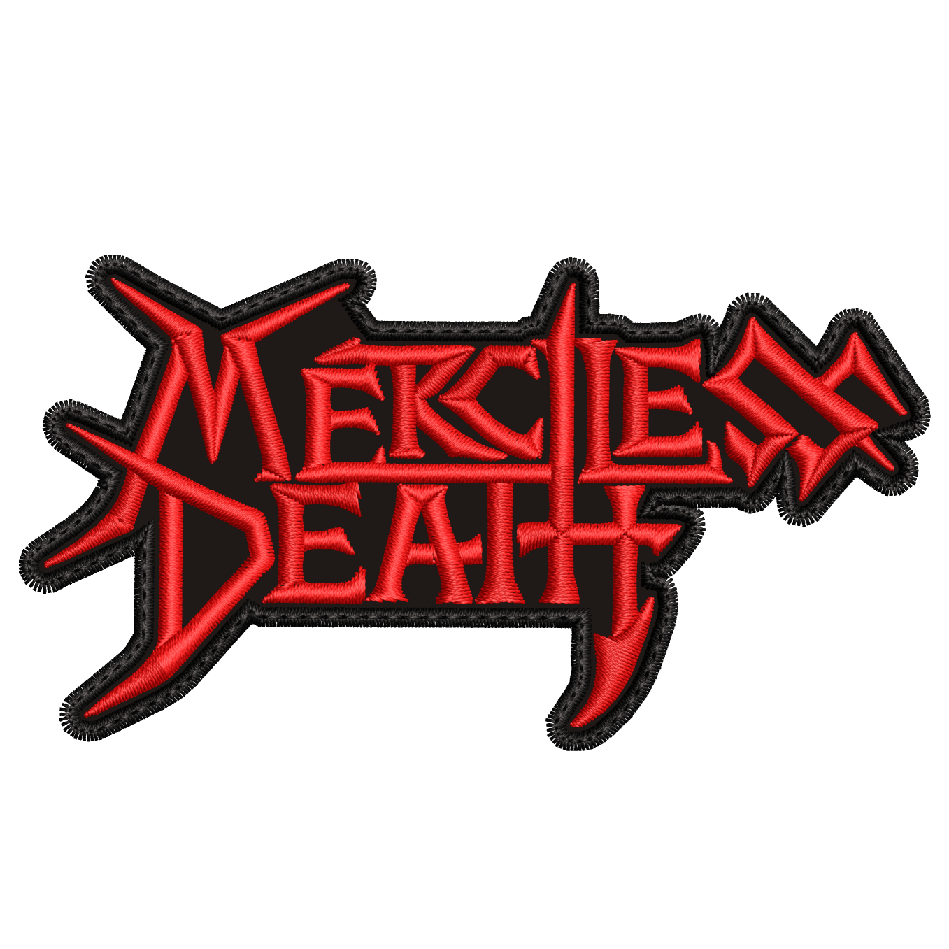 Parche Bordado MERCILESS DEATH Trash Metal