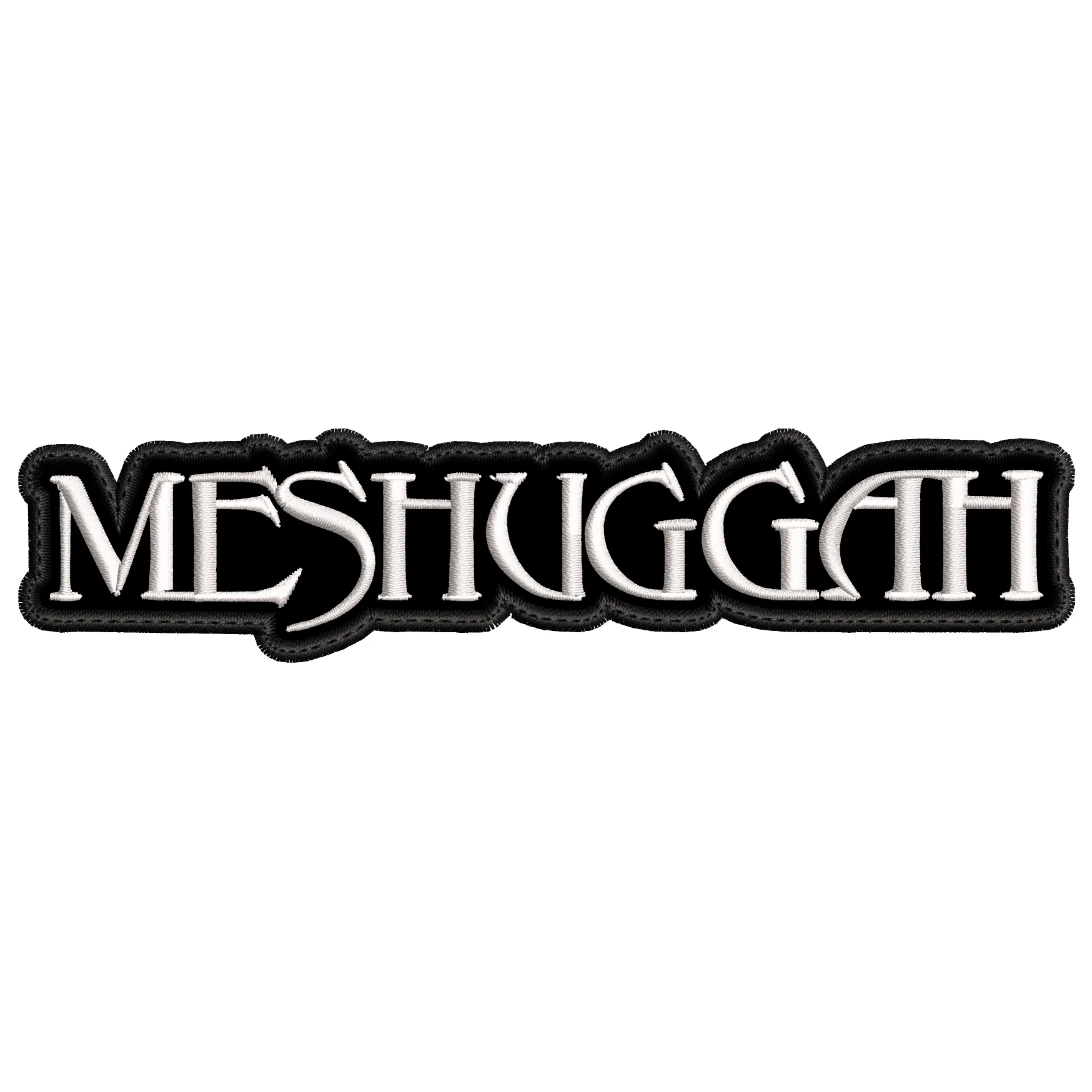 Parche Bordado MESHUGGAH Metal Extremo