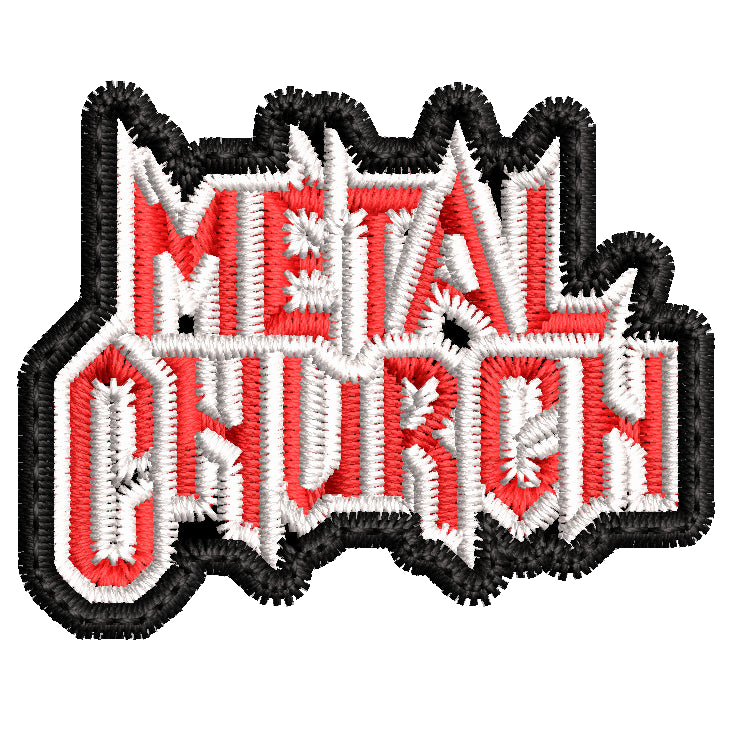 Parche Bordado Mini METAL CHURCH Heavy Metal
