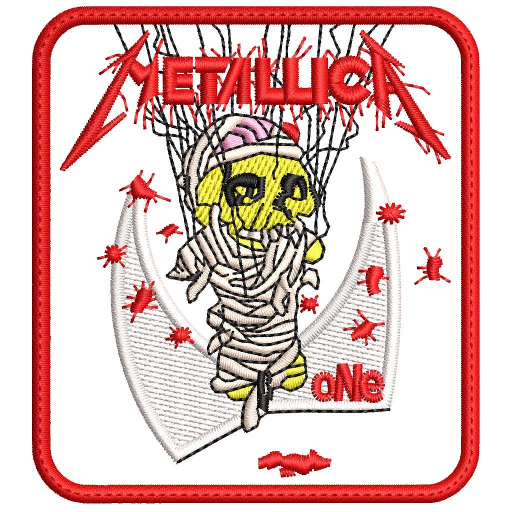 Parche Bordado METALLICA one Thrash Metal