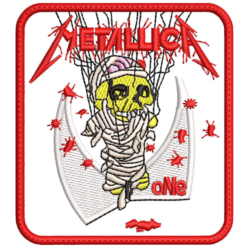 Parche Bordado METALLICA one Thrash Metal
