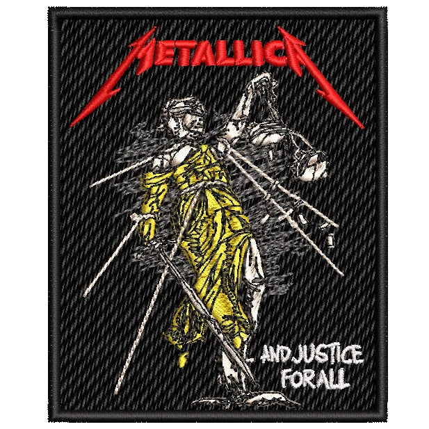 Parche Bordado METALLICA Thrash Metal