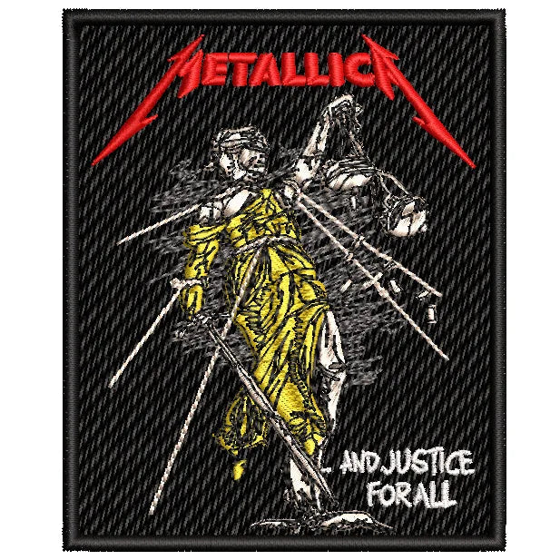 Parche Bordado METALLICA Thrash Metal