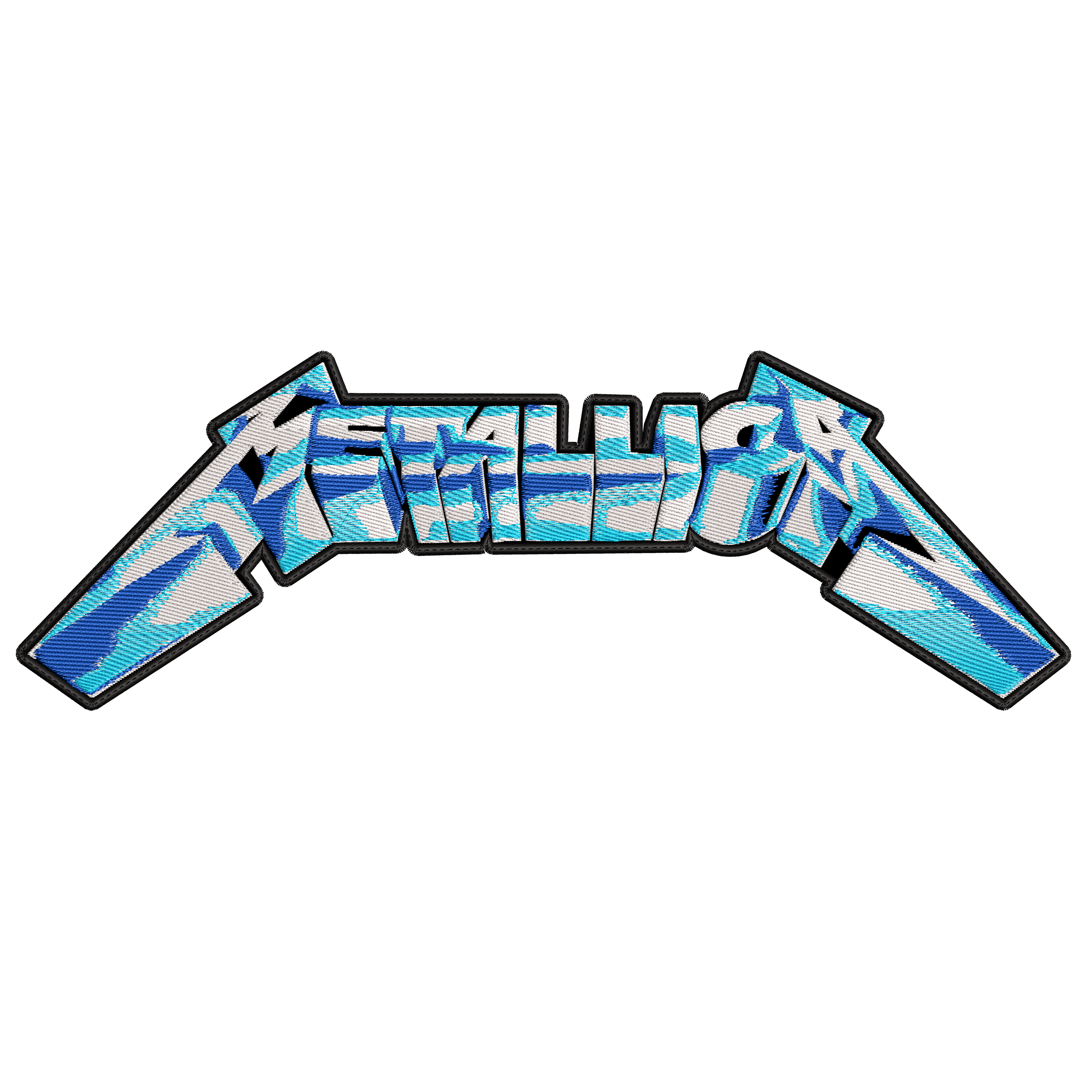 Espaldera Bordada METALLICA Thrash Metal