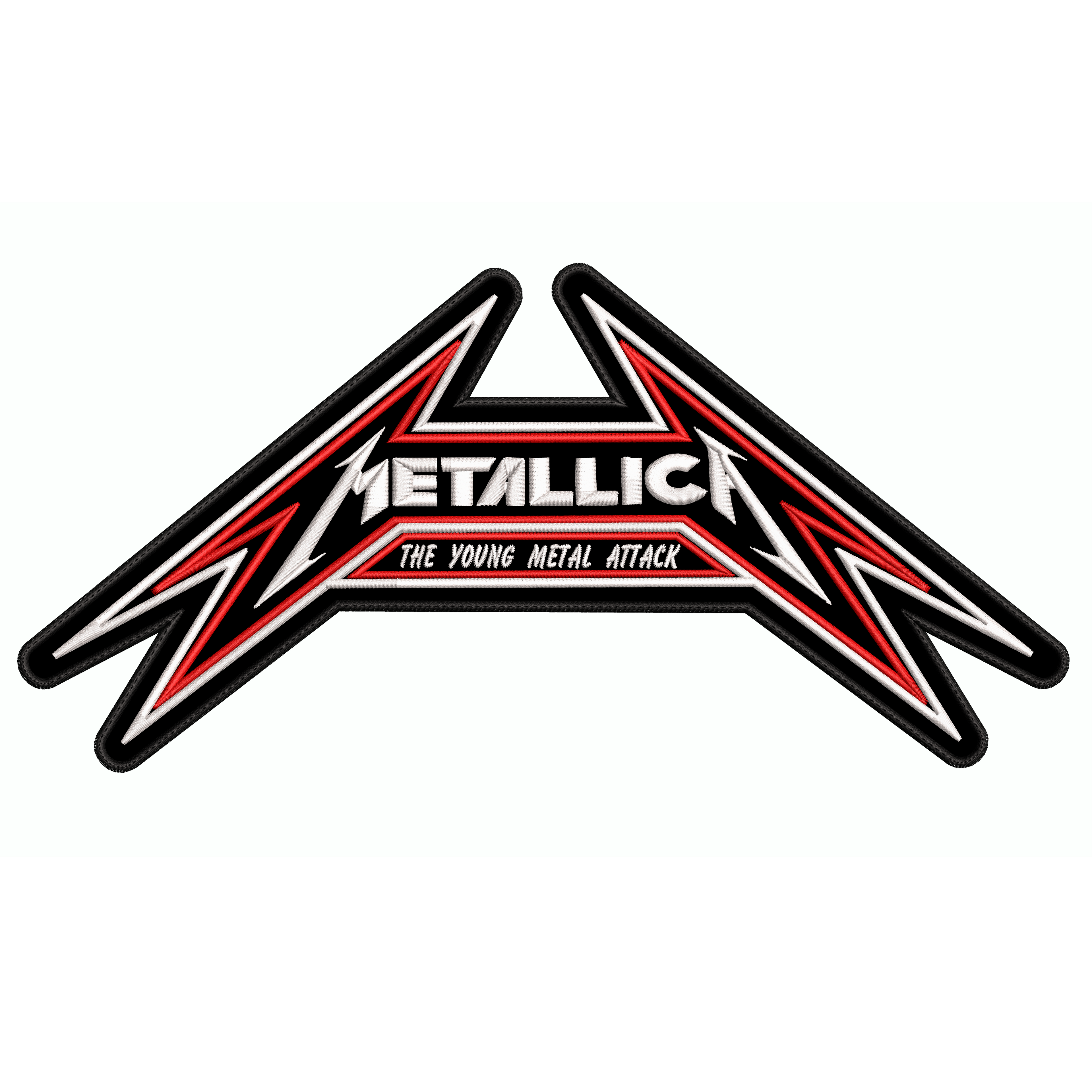 Espaldera Bordada METALLICA Thrash Metal