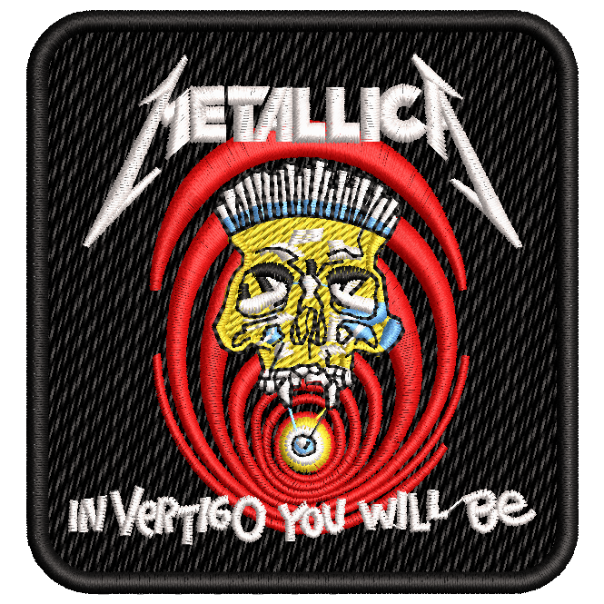 Parche Bordado METALLICA Thrash Metal