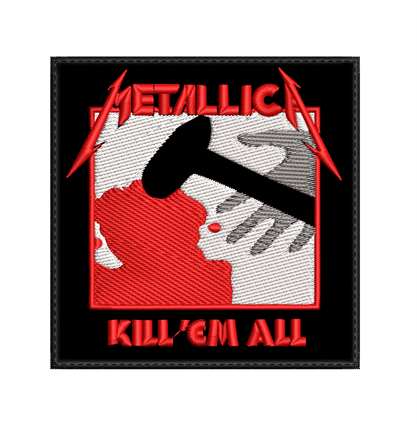 Parche Bordado METALLICA Thrash Metal