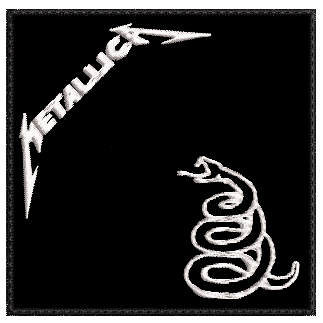 Parche Bordado METALLICA Trash Metal