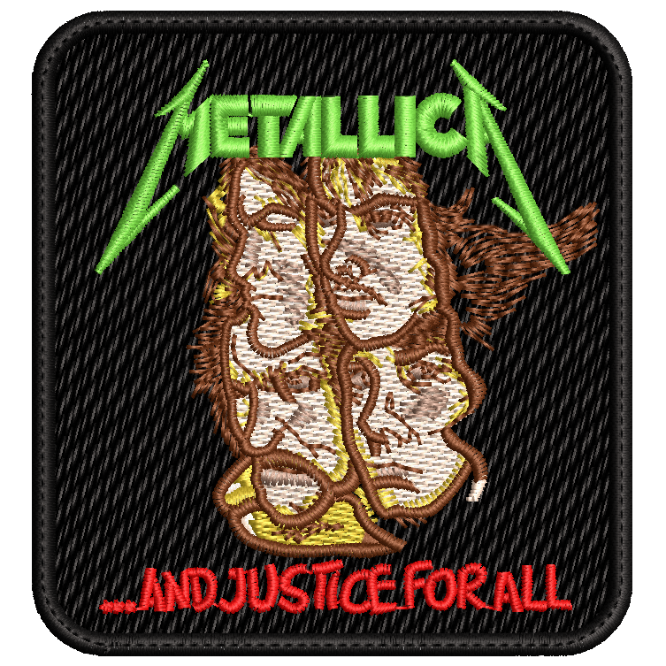 Parche Bordado METALLICA Thrash Metal