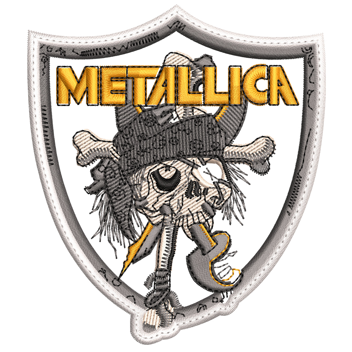 Parche Bordado METALLICA Thrash Metal