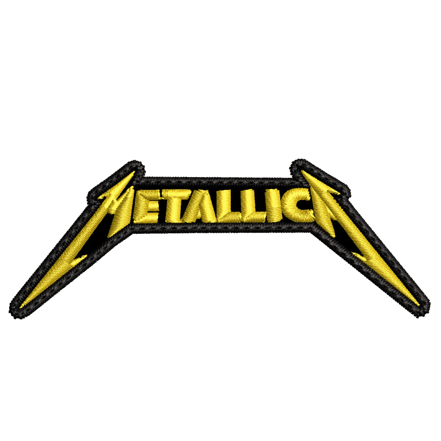 Parche Bordado Mini METALLICA Thrash Metal