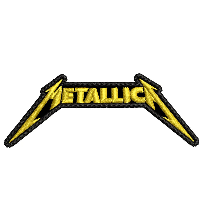 Parche Bordado Mini METALLICA Thrash Metal