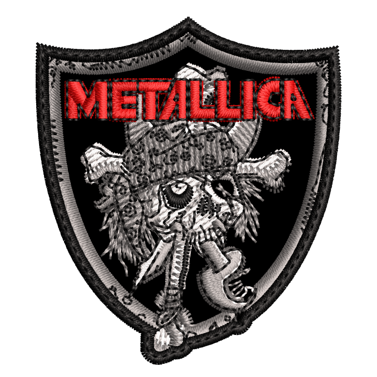 Parche Bordado Mini METALLICA Thrash Metal