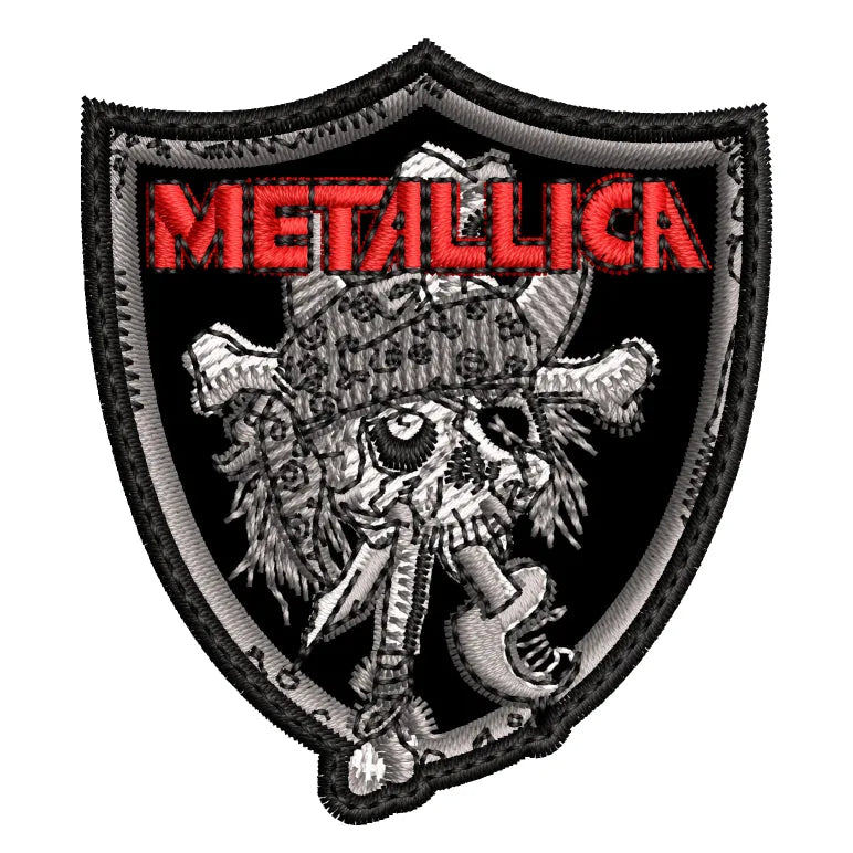 Parche Bordado Mini METALLICA Thrash Metal