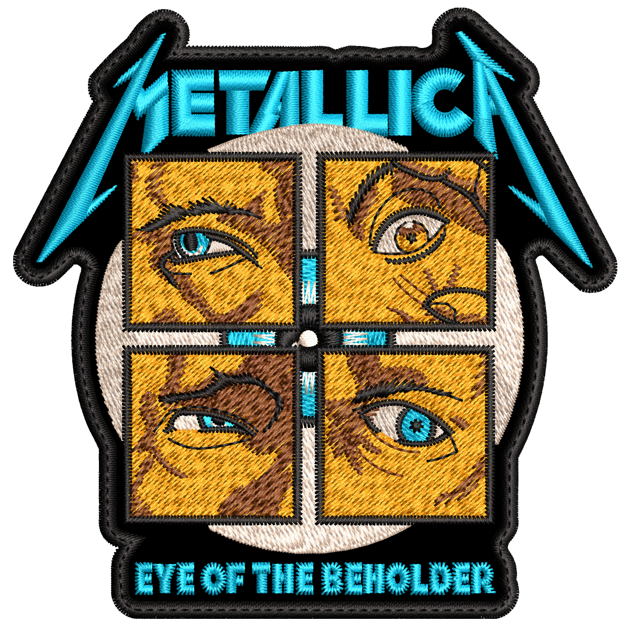 Parche Bordado METALLICA Thrash Metal
