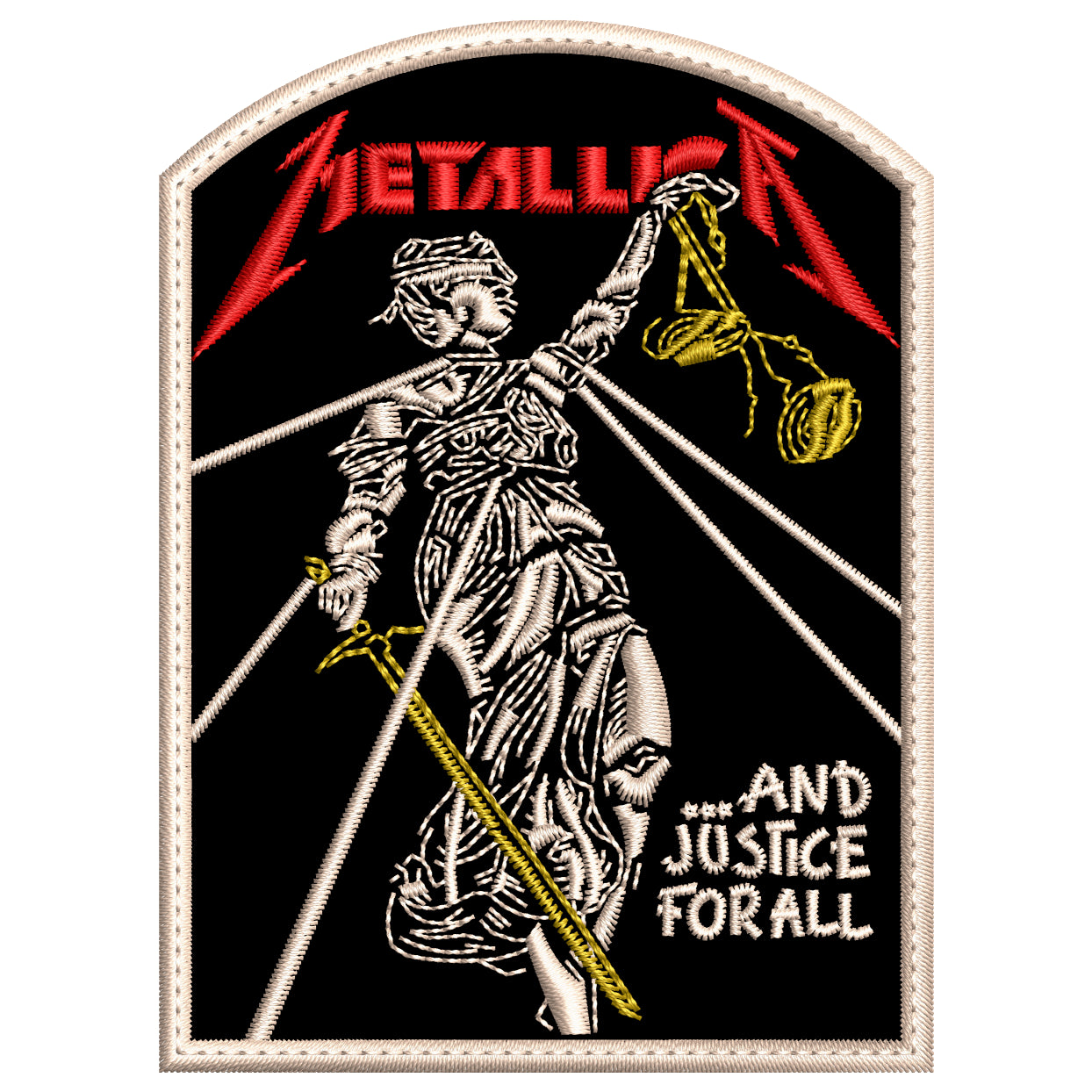 Parche Bordado METALLICA Thrash Metal