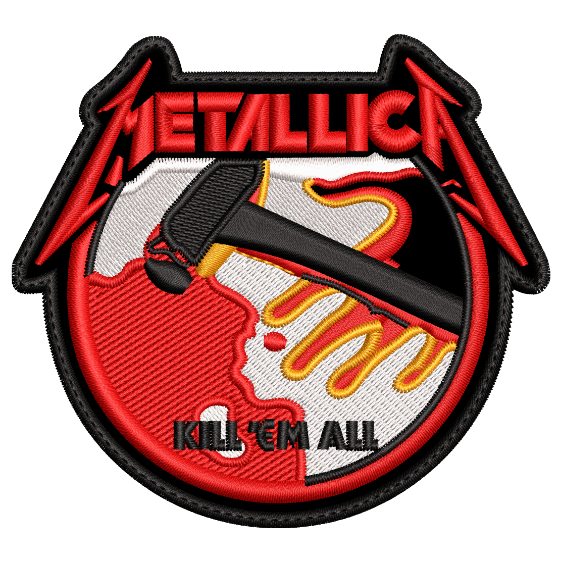 Parche Bordado METALLICA Thrash Metal