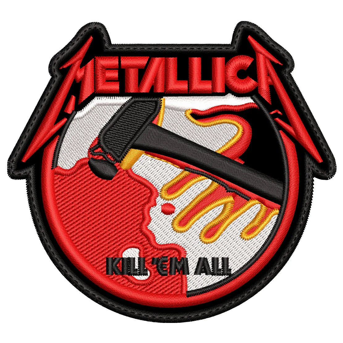 Parche Bordado METALLICA Thrash Metal