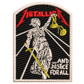 Parche Bordado Mini METALLICA Thrash Metal
