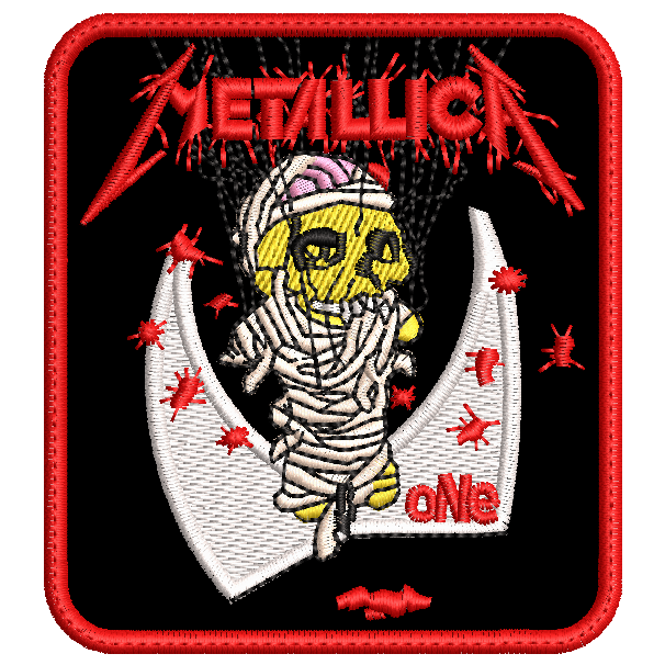 Parche Bordado METALLICA one Thrash Metal