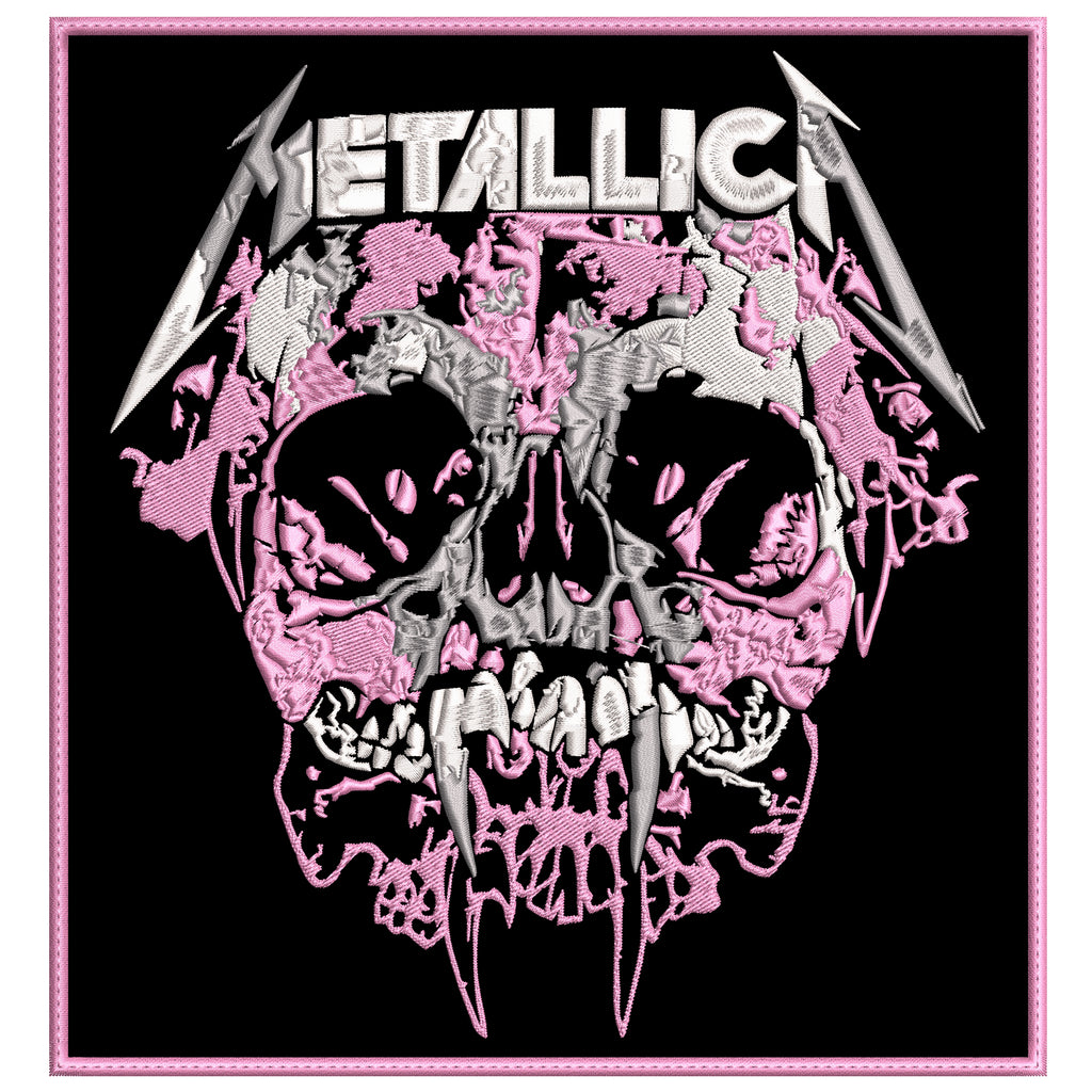 Espaldera Bordada METALLICA Thrash Metal