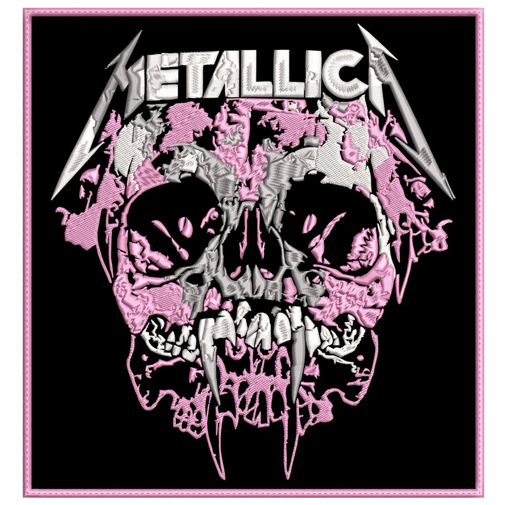 Espaldera Bordada METALLICA Thrash Metal