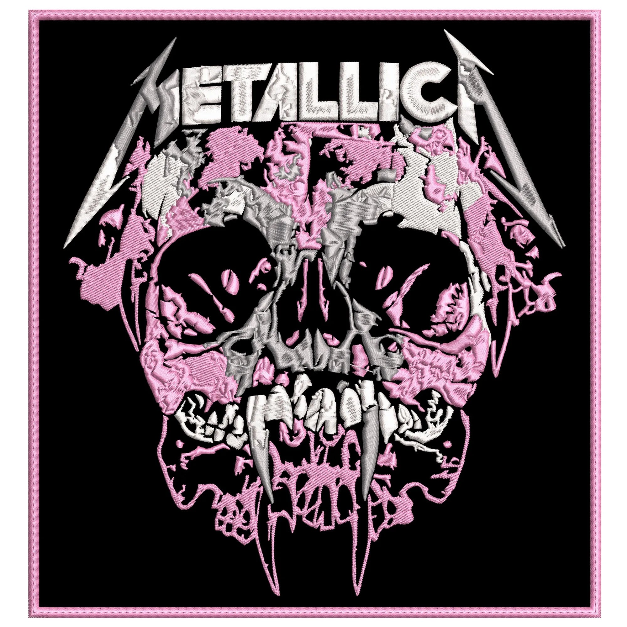 Espaldera Bordada METALLICA Thrash Metal