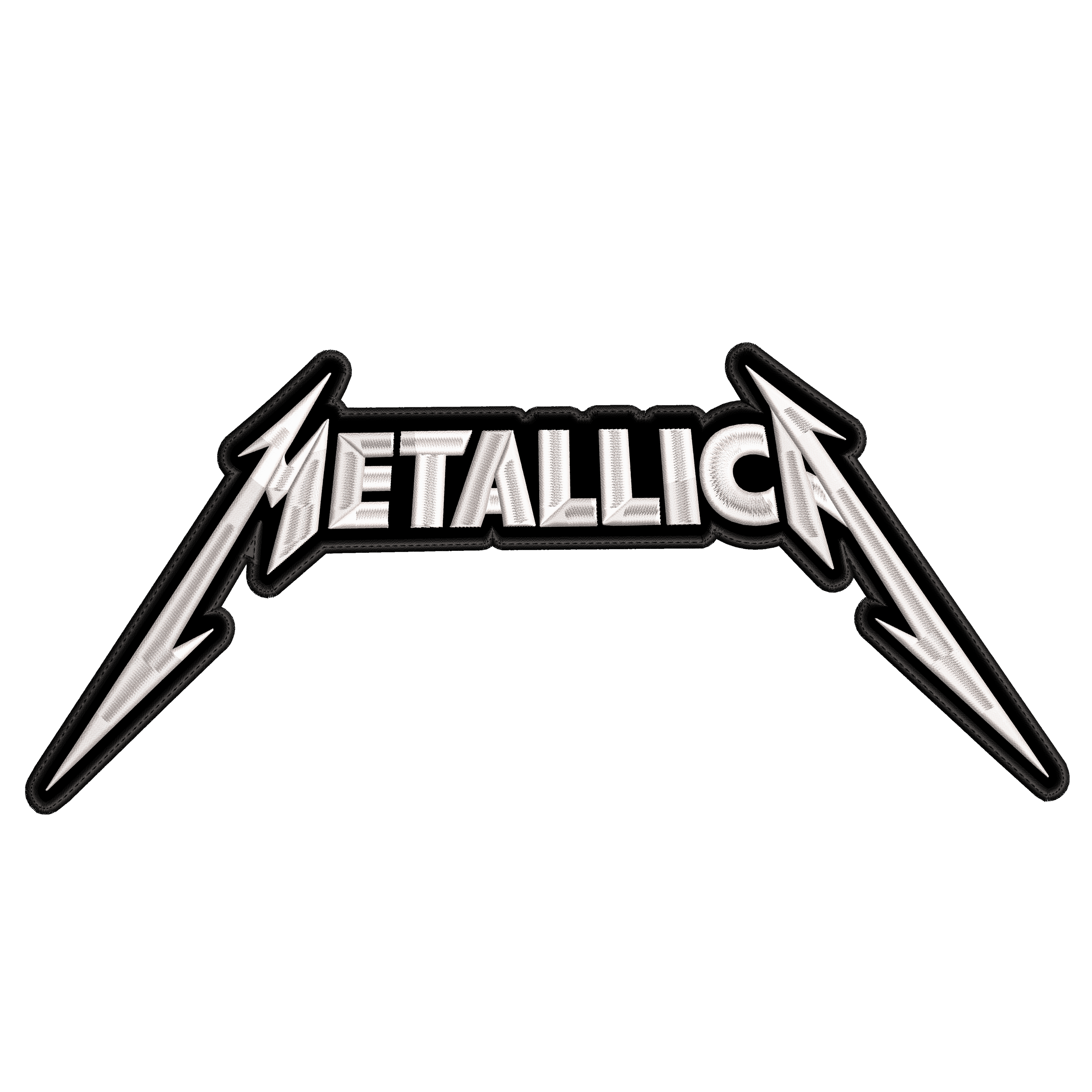 Espaldera Bordada METALLICA Thrash Metal