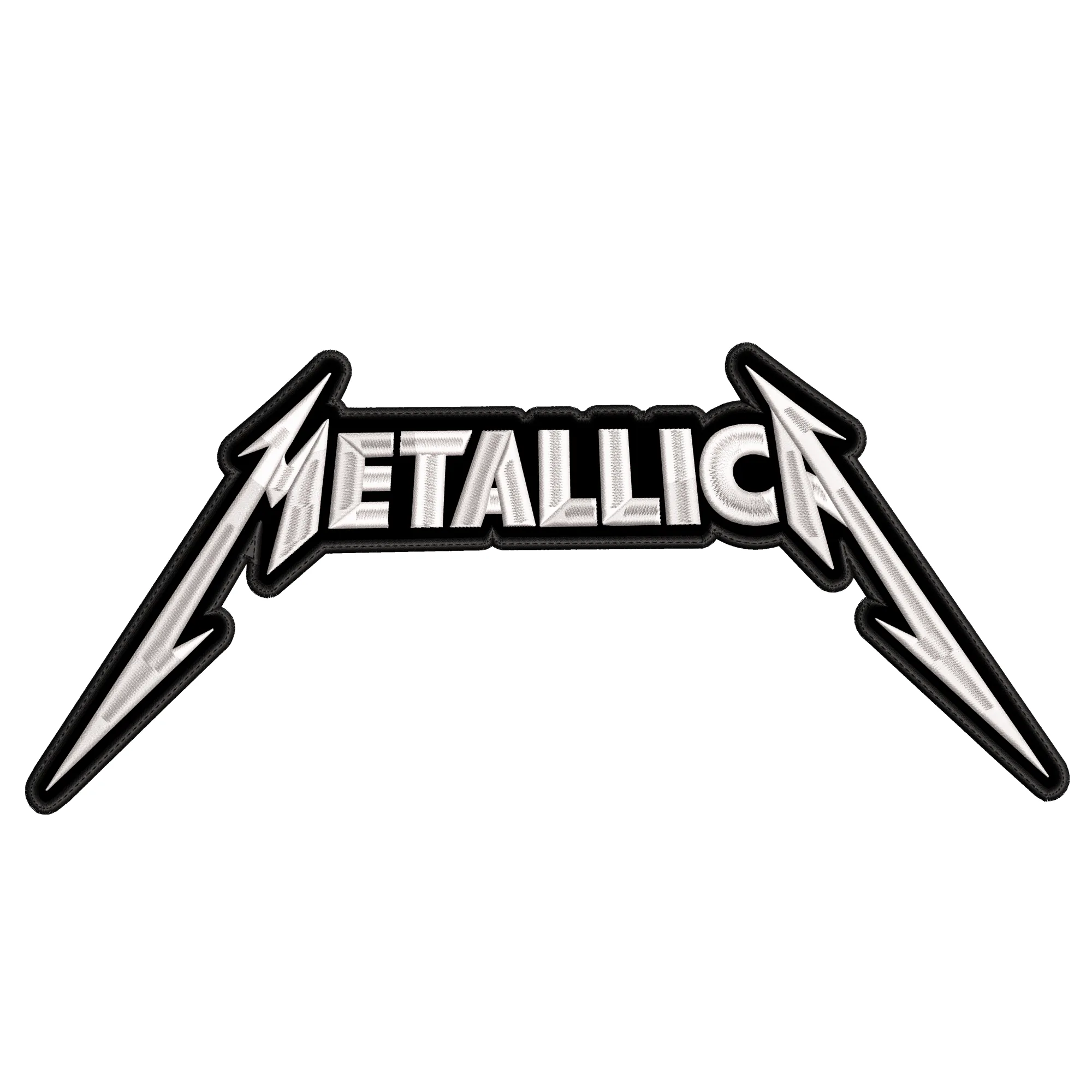 Espaldera Bordada METALLICA Thrash Metal