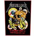 Espaldera Bordada METALLICA Thrash Metal