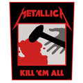 Espaldera Bordada METALLICA Thrash Metal