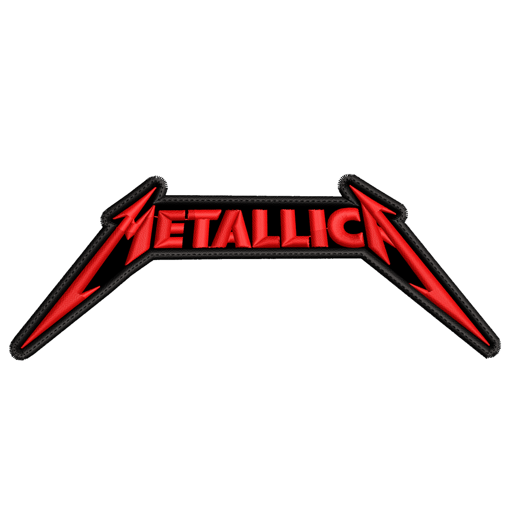 Espaldera Bordada METALLICA Thrash Metal