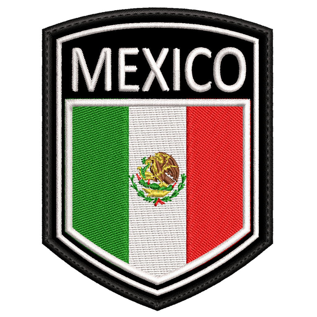Parche Bordado ESCUDO MEXICO