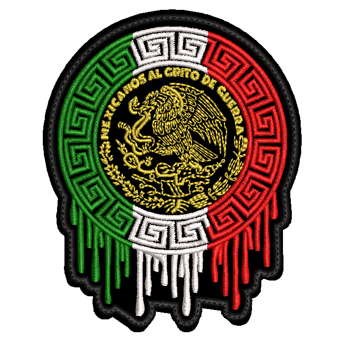 Parche Bordado ESCUDO DE MEXICO